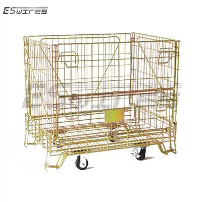 Drátěná nádoba s kolečky