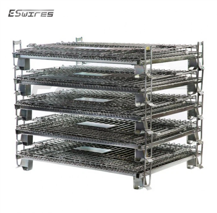 Collapsible Wire Mesh Pallet Container